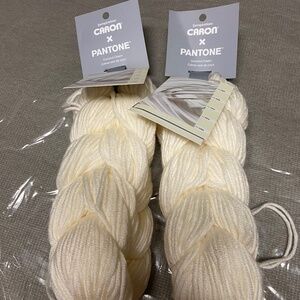 Caron x Pantone Yarn - Coconut Cream - 11-4302